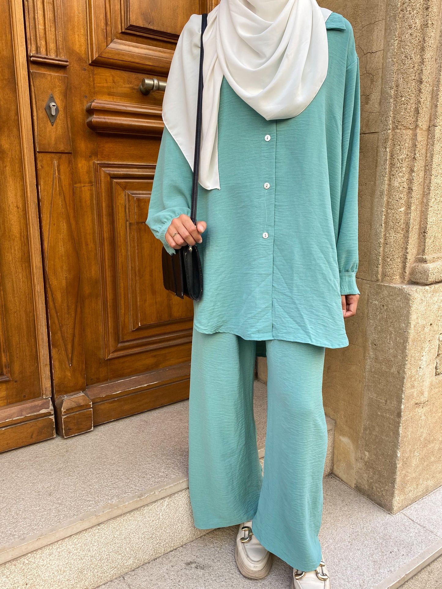 Ensemble chemise oversize