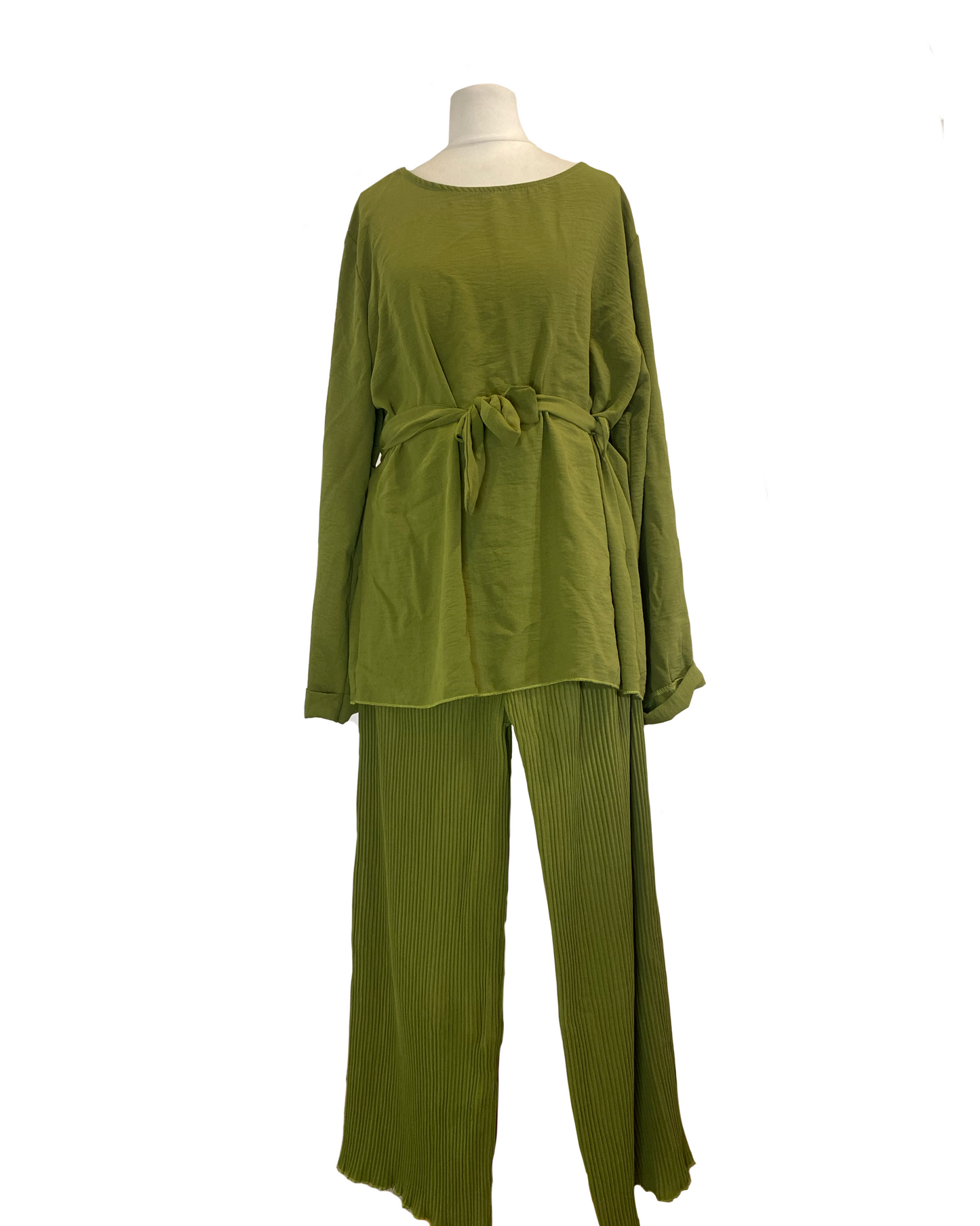 Ensemble oversize pantalon plissé