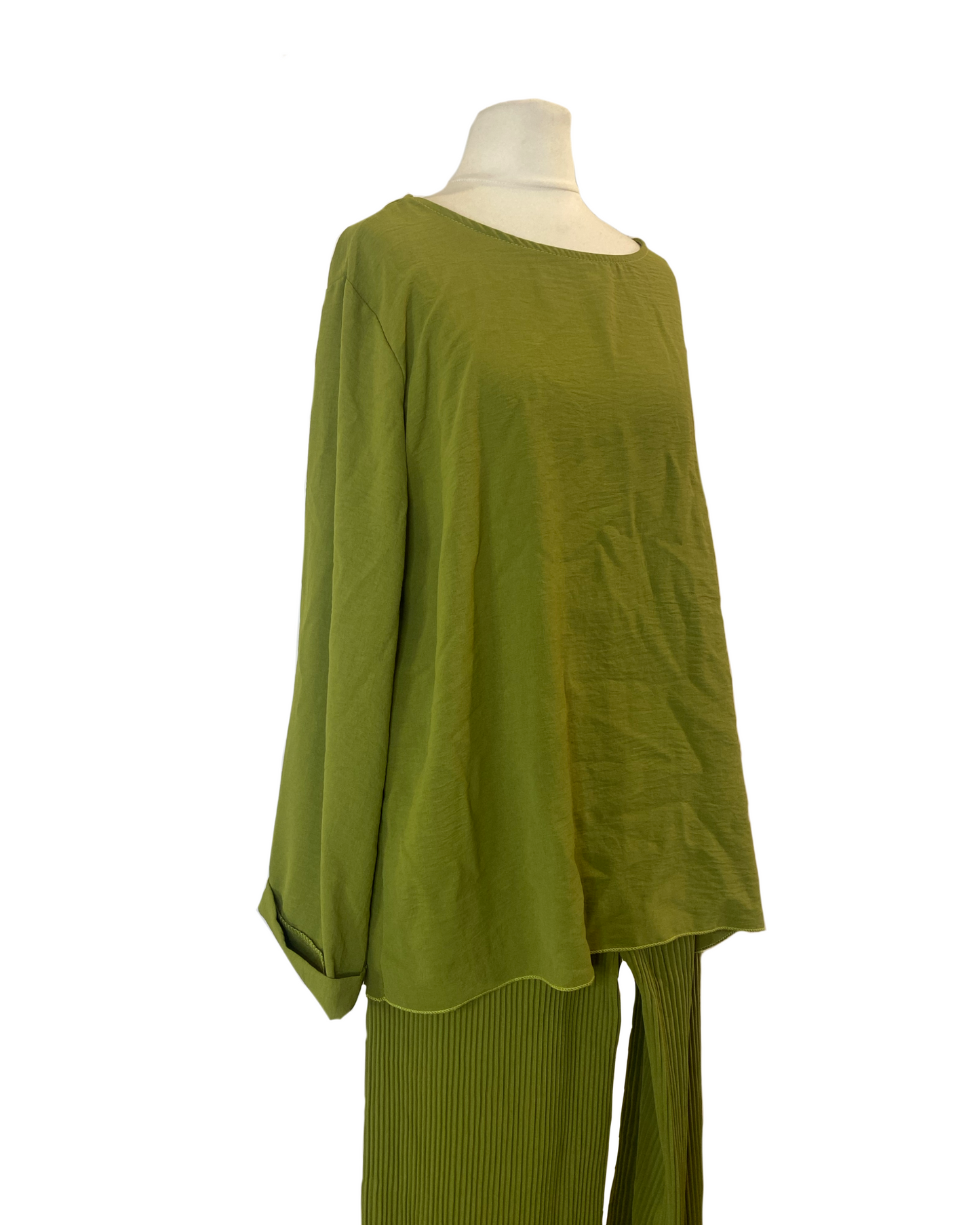 Ensemble oversize pantalon plissé