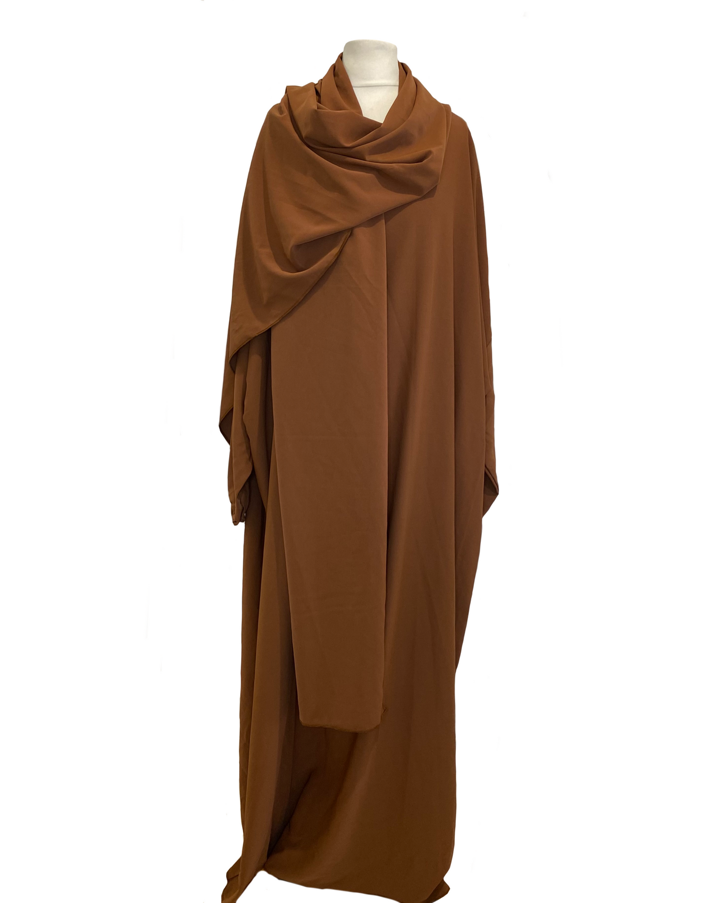 Abaya voile intégré