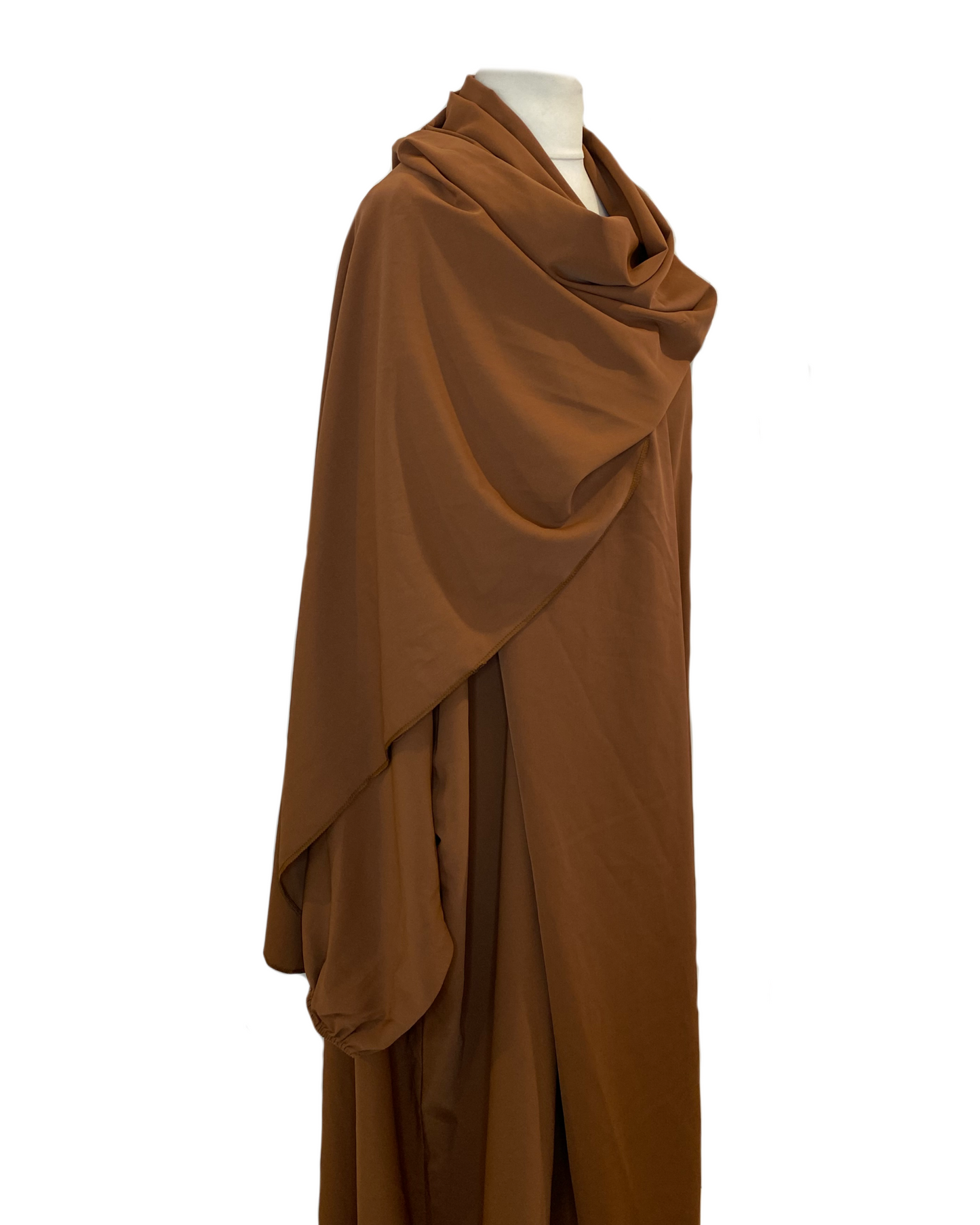 Abaya voile intégré