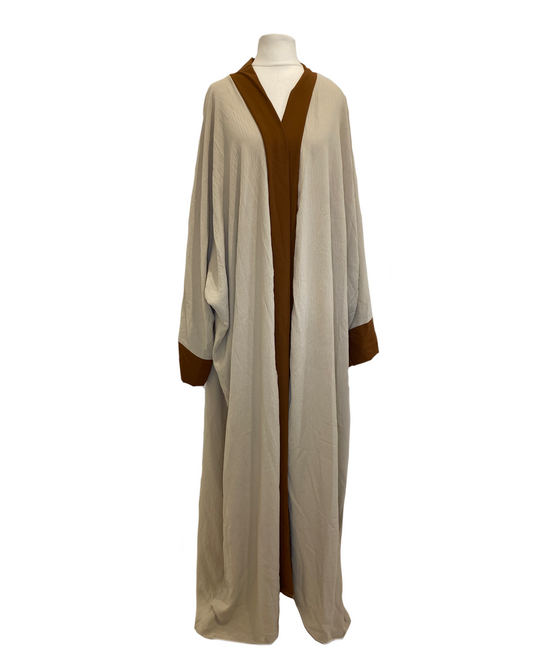 Veste kimono bicolore