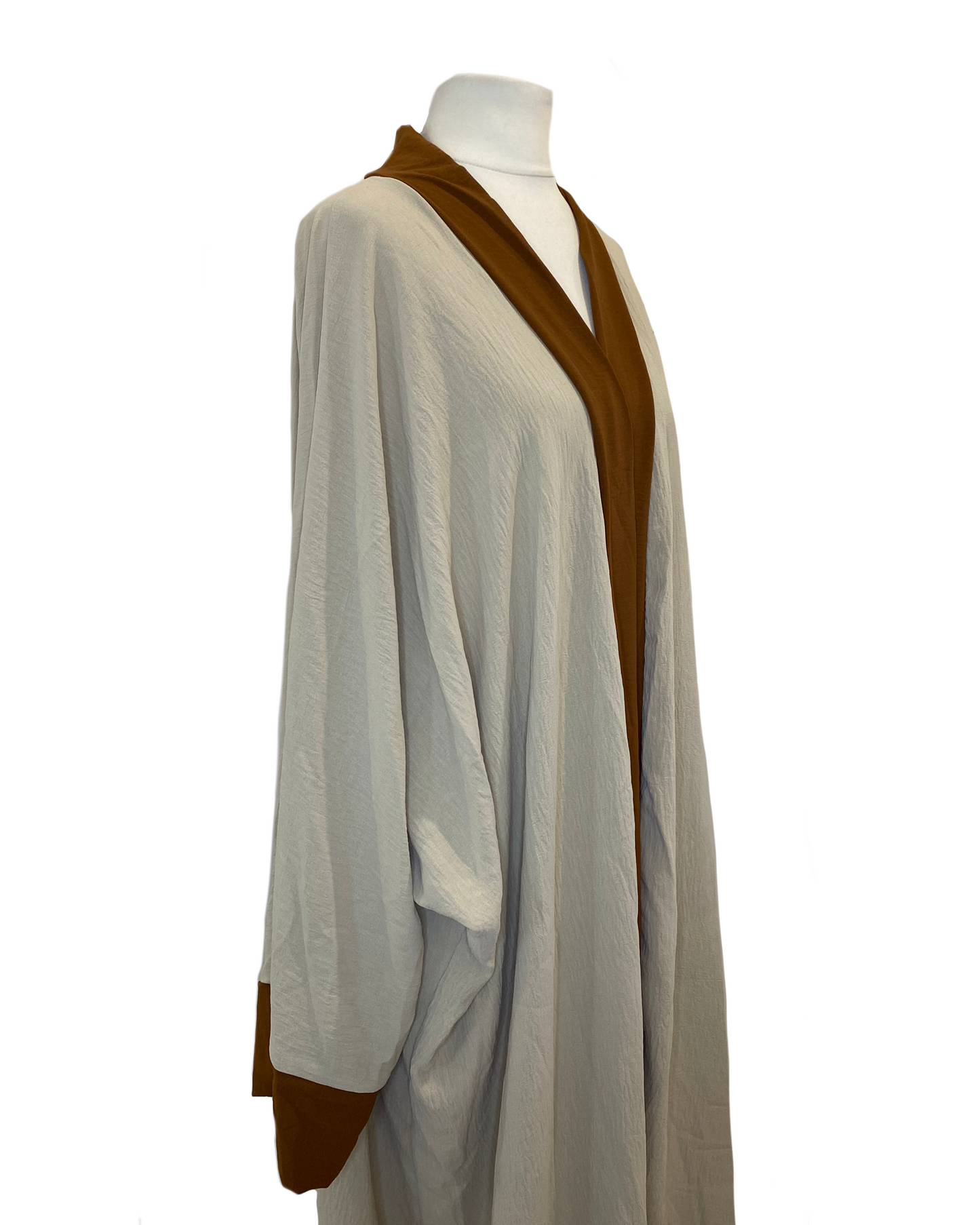 Veste kimono bicolore
