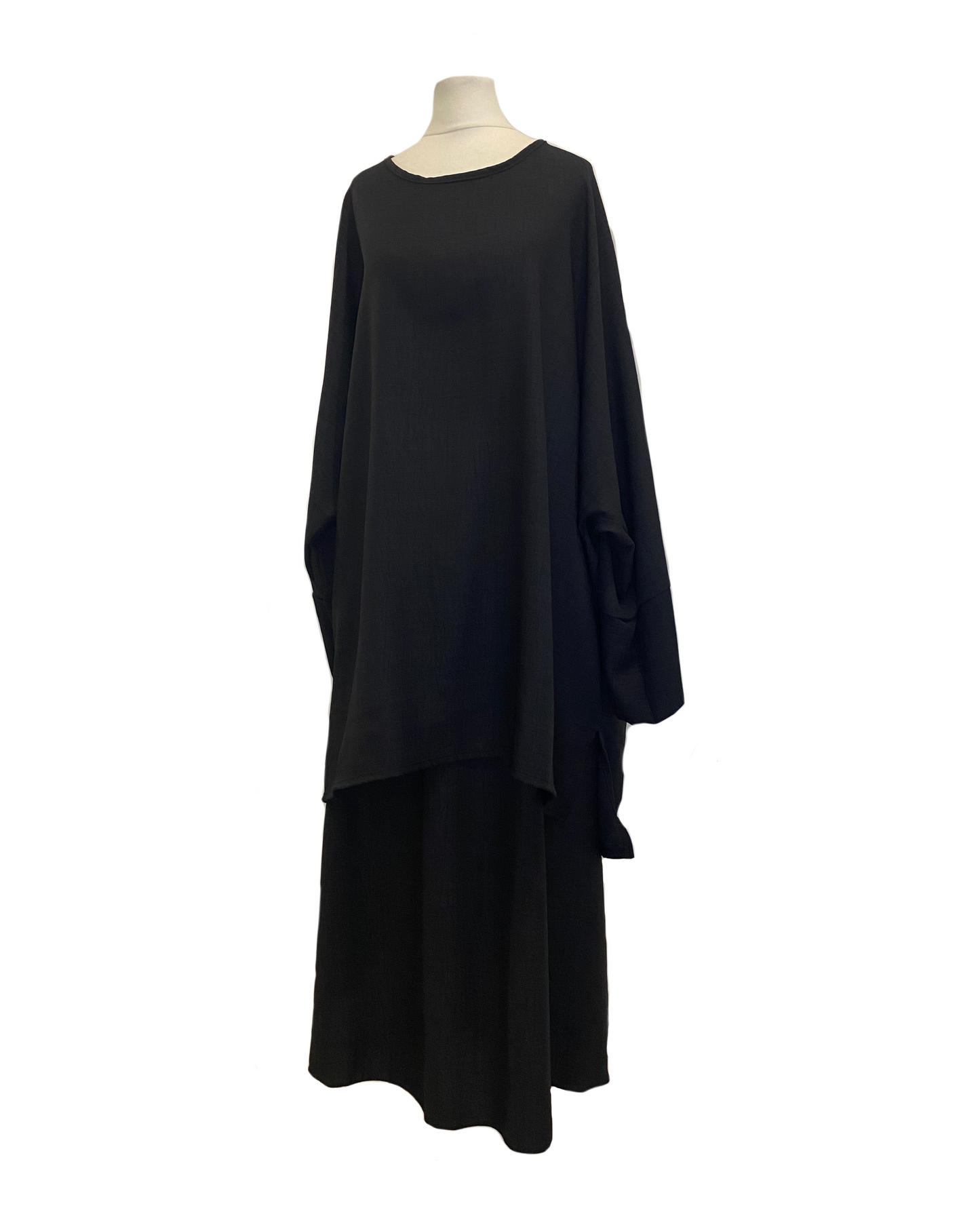 Ensemble jupe effet lin